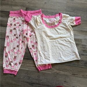 Y2K Victoria's Secret pijama set #loungewear #cozy